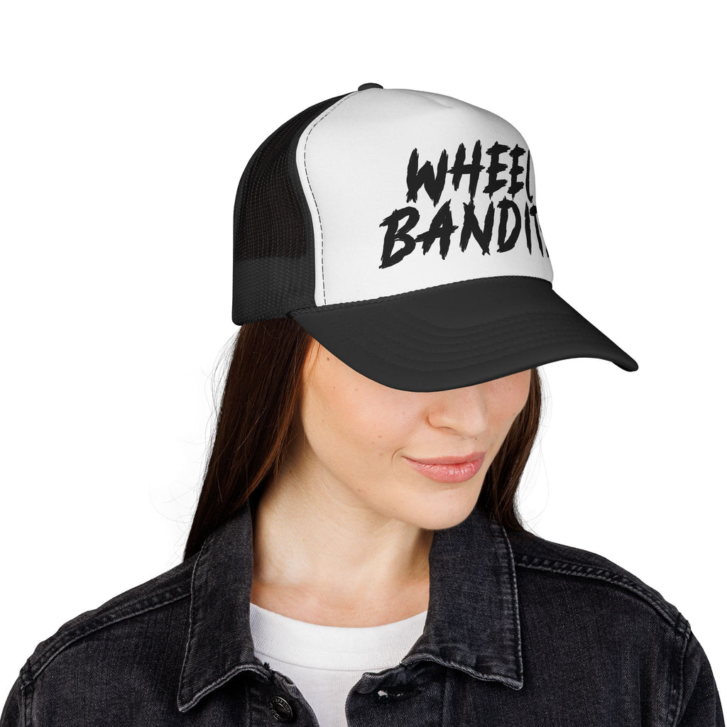 Wheel Bandits Trucker Cap — Retro Racing Mesh Hat