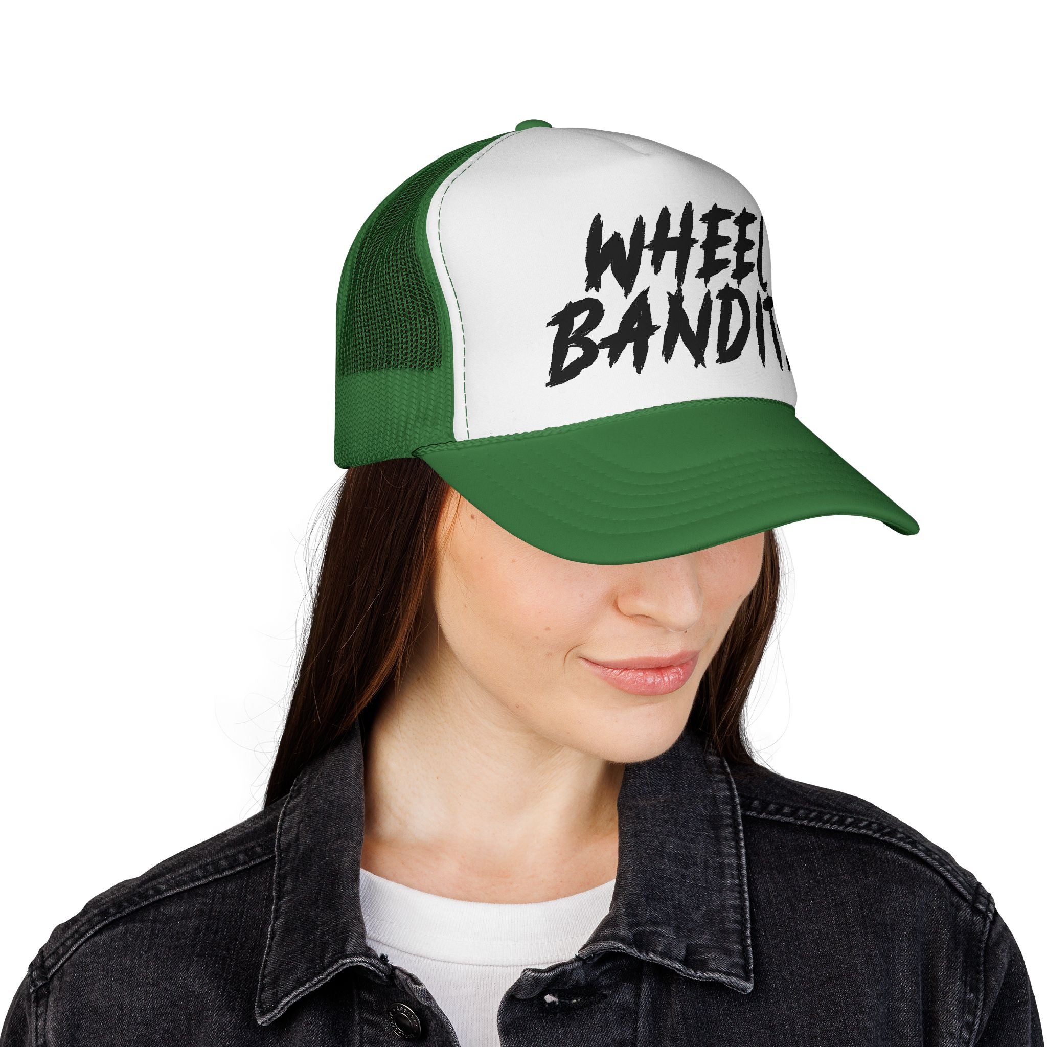 Wheel Bandits Trucker Cap — Retro Racing Mesh Hat