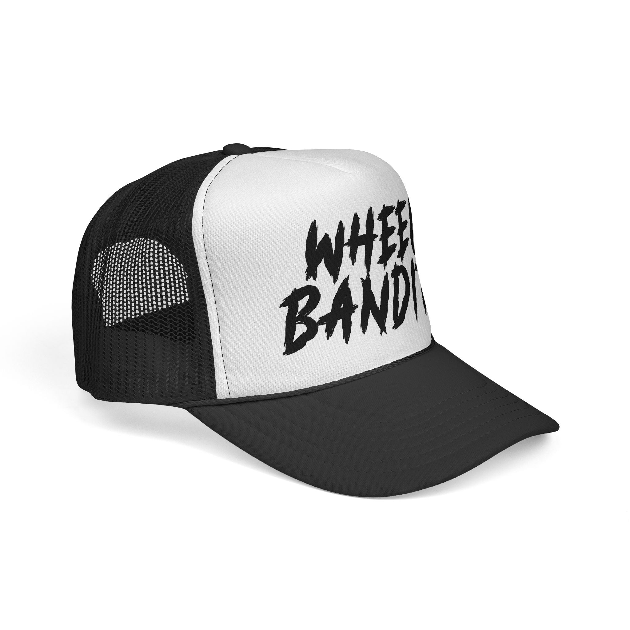 Wheel Bandits Trucker Cap — Retro Racing Mesh Hat