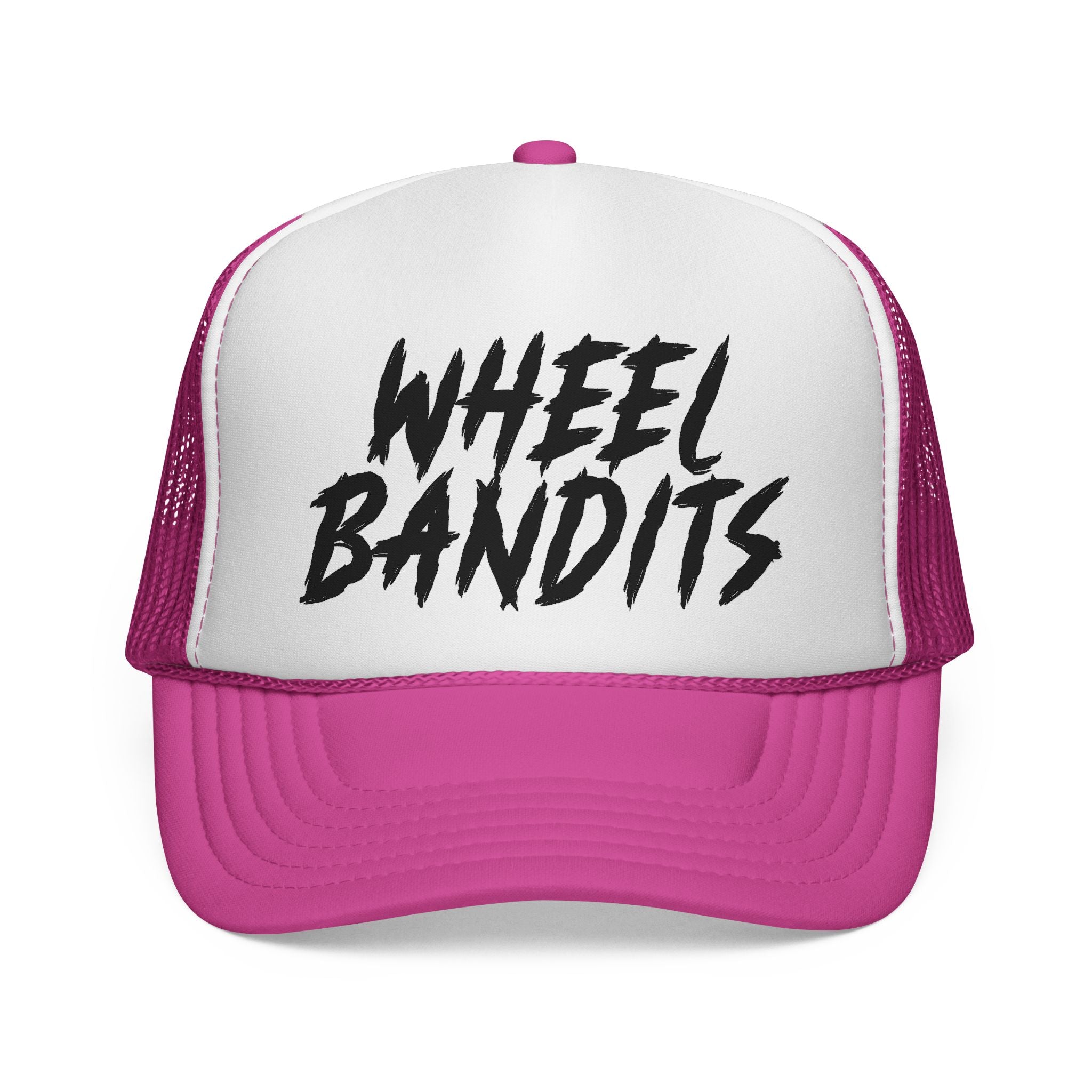 Wheel Bandits Trucker Cap — Retro Racing Mesh Hat