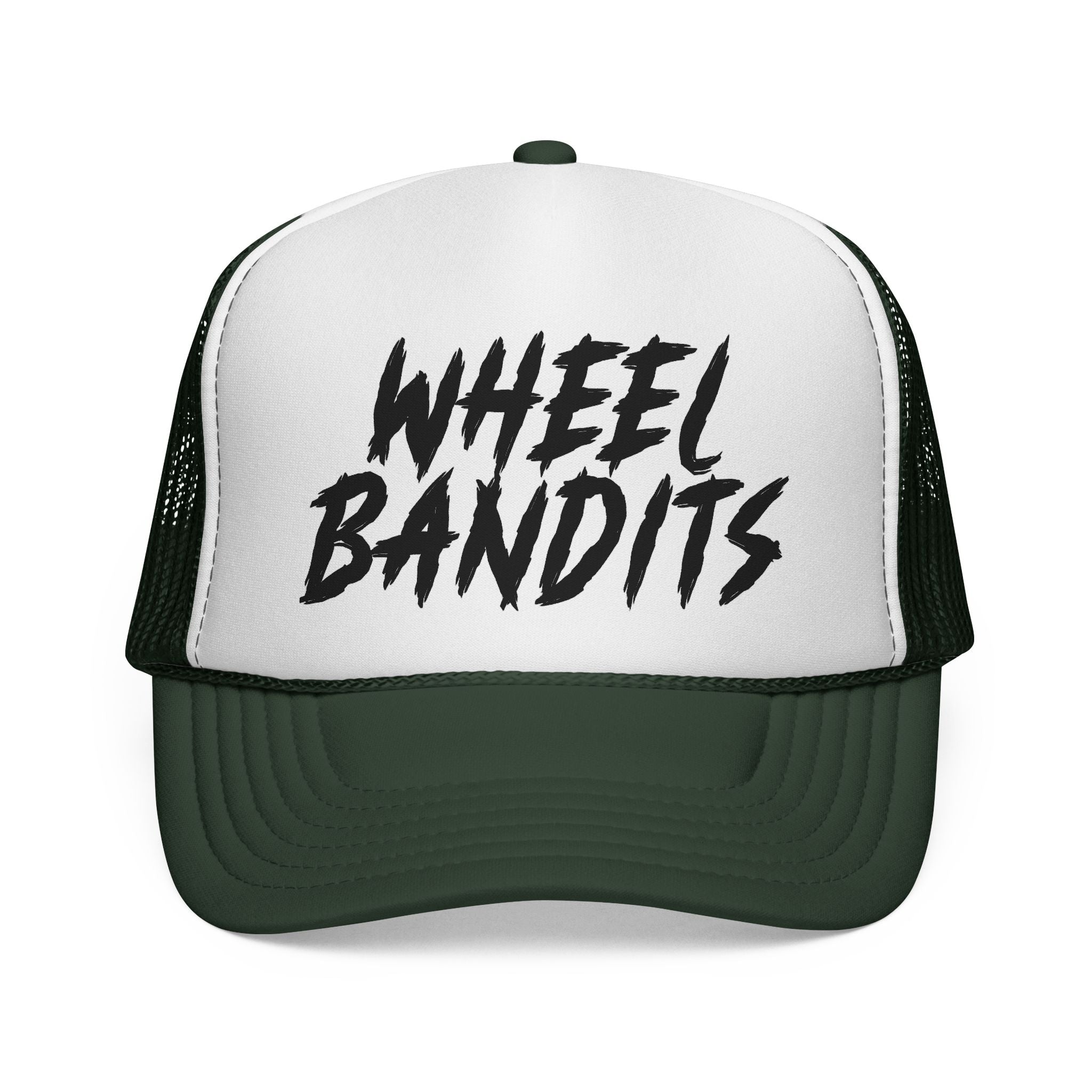 Wheel Bandits Trucker Cap — Retro Racing Mesh Hat