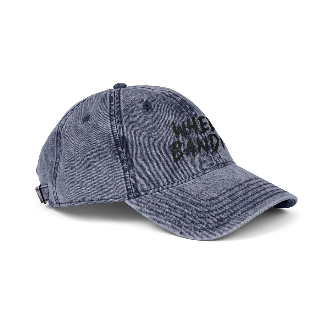 Wheel Bandits Vintage Embroidered Cap — Retro Distressed Baseball Hat