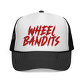 Wheel Bandits Trucker Cap – Retro Red Script Mesh Hat