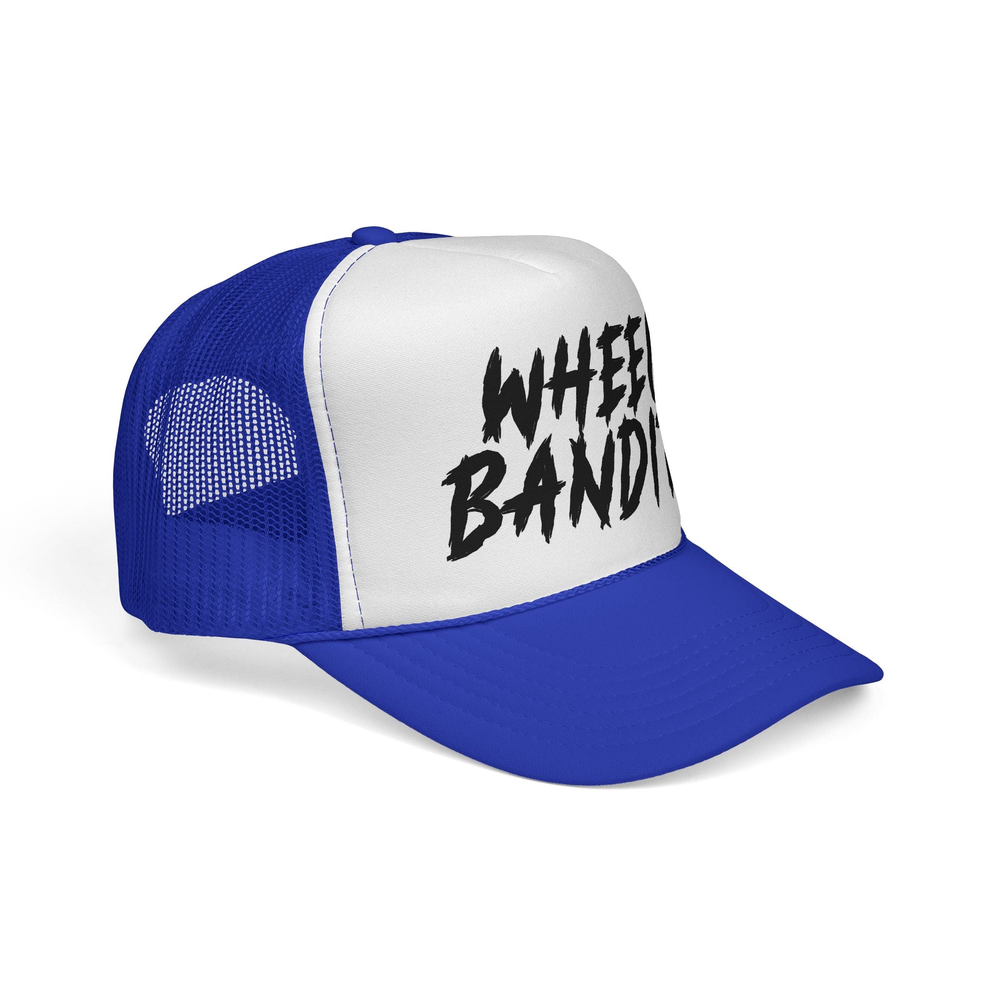 Wheel Bandits Trucker Cap — Retro Racing Mesh Hat