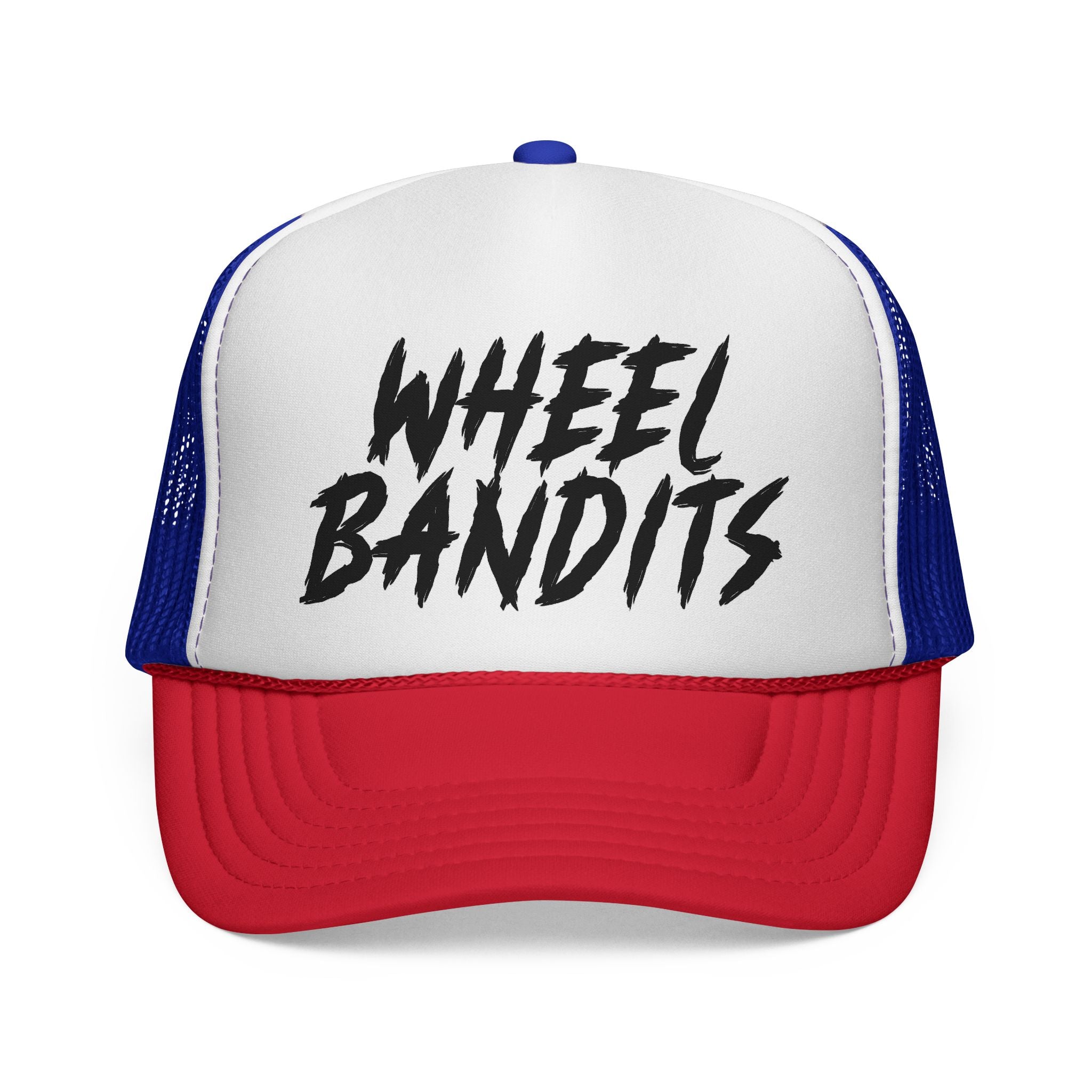 Wheel Bandits Trucker Cap — Retro Racing Mesh Hat