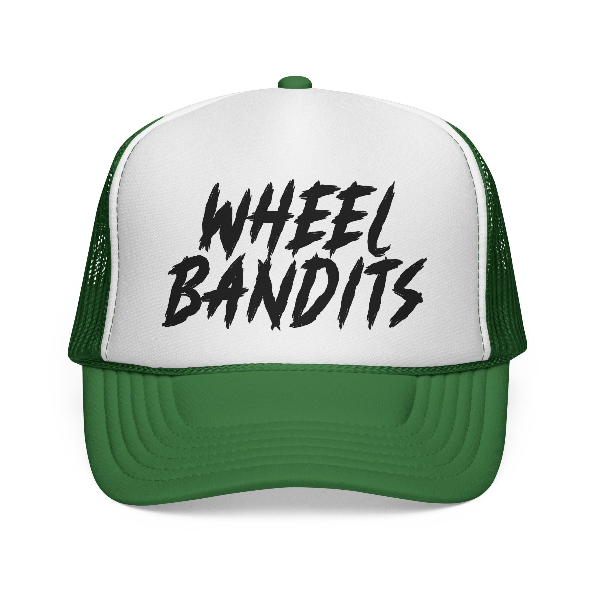 Wheel Bandits Trucker Cap — Retro Racing Mesh Hat