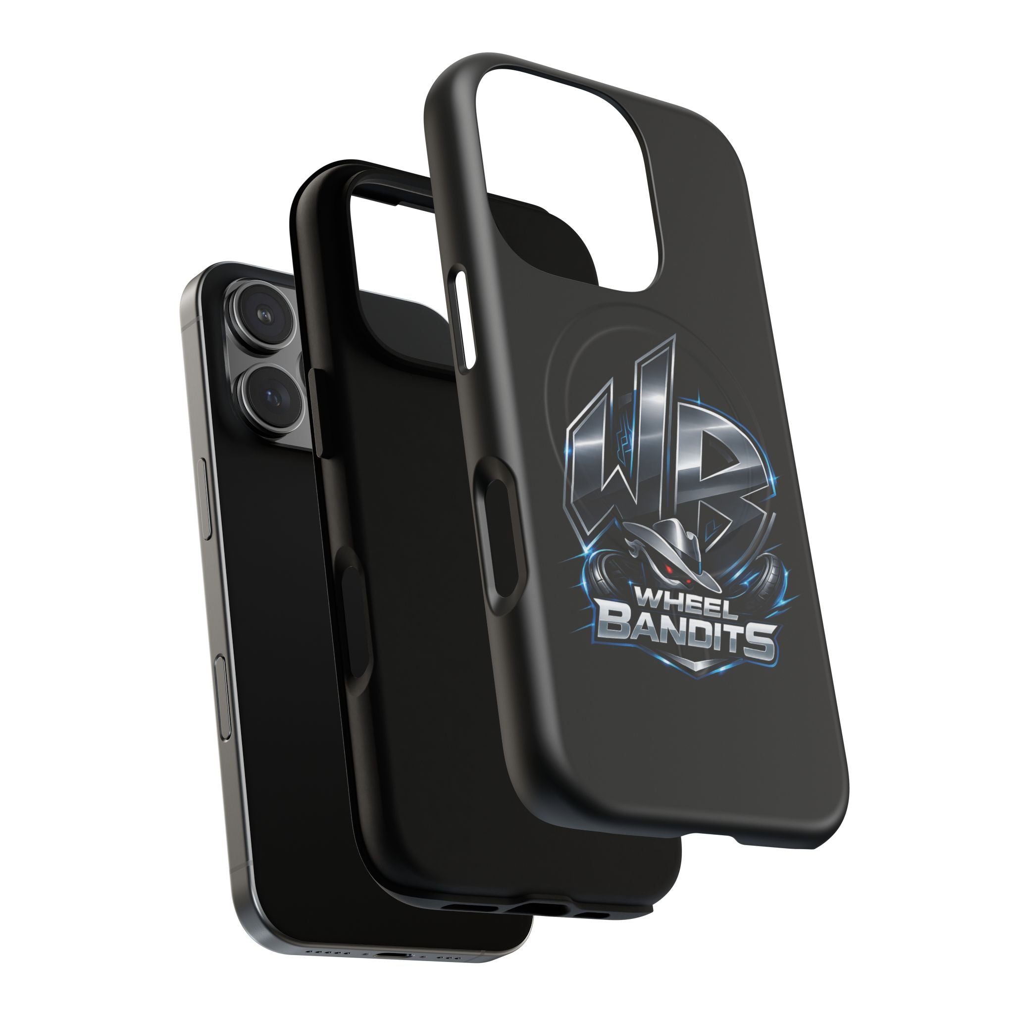 WB Tough Magnetic Phone Case — Wheel Bandits Metal Logo