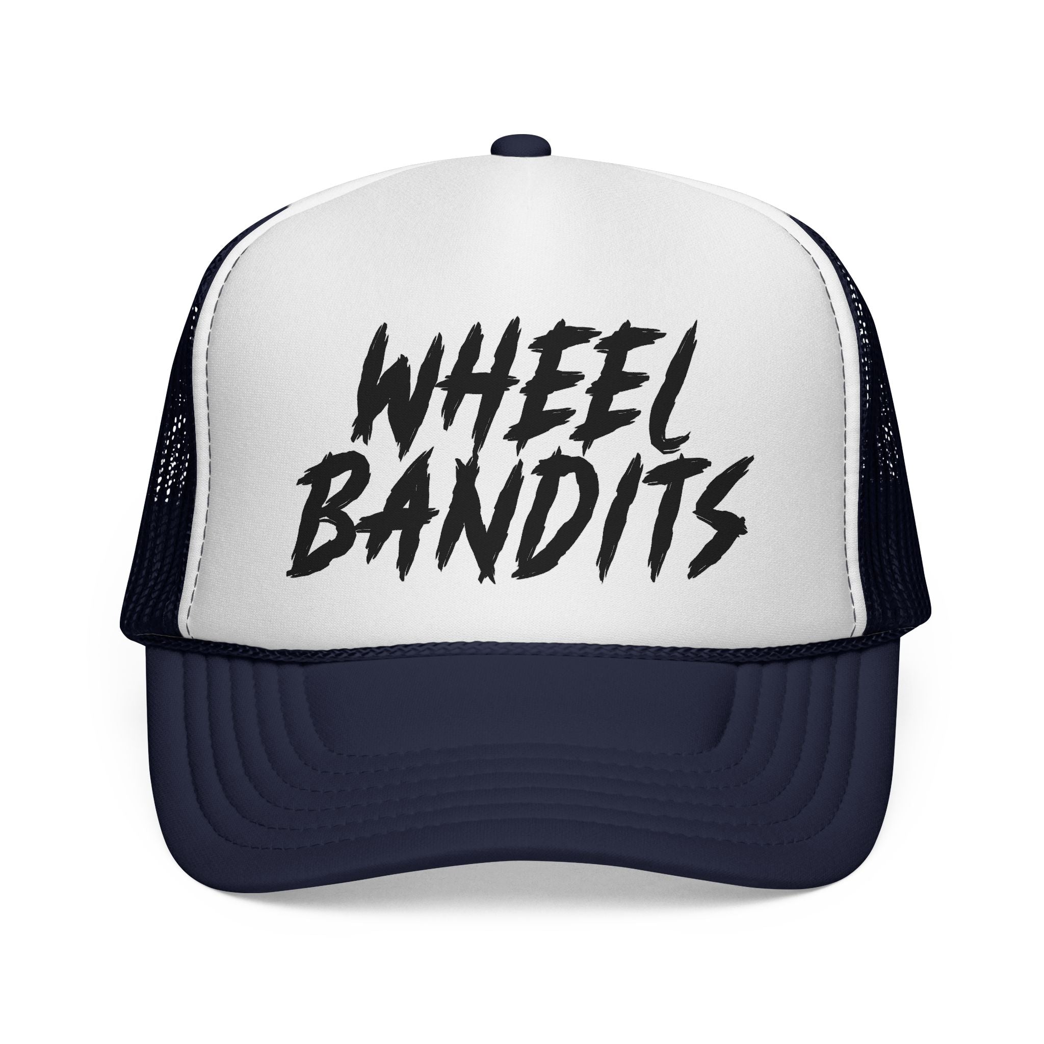 Wheel Bandits Trucker Cap — Retro Racing Mesh Hat
