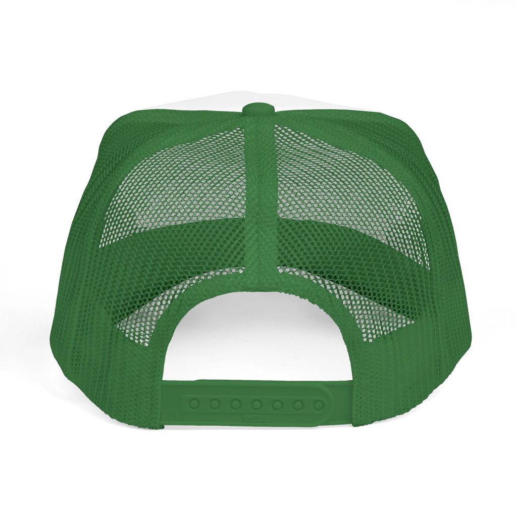 Wheel Bandits Trucker Cap – Retro Red Script Mesh Hat
