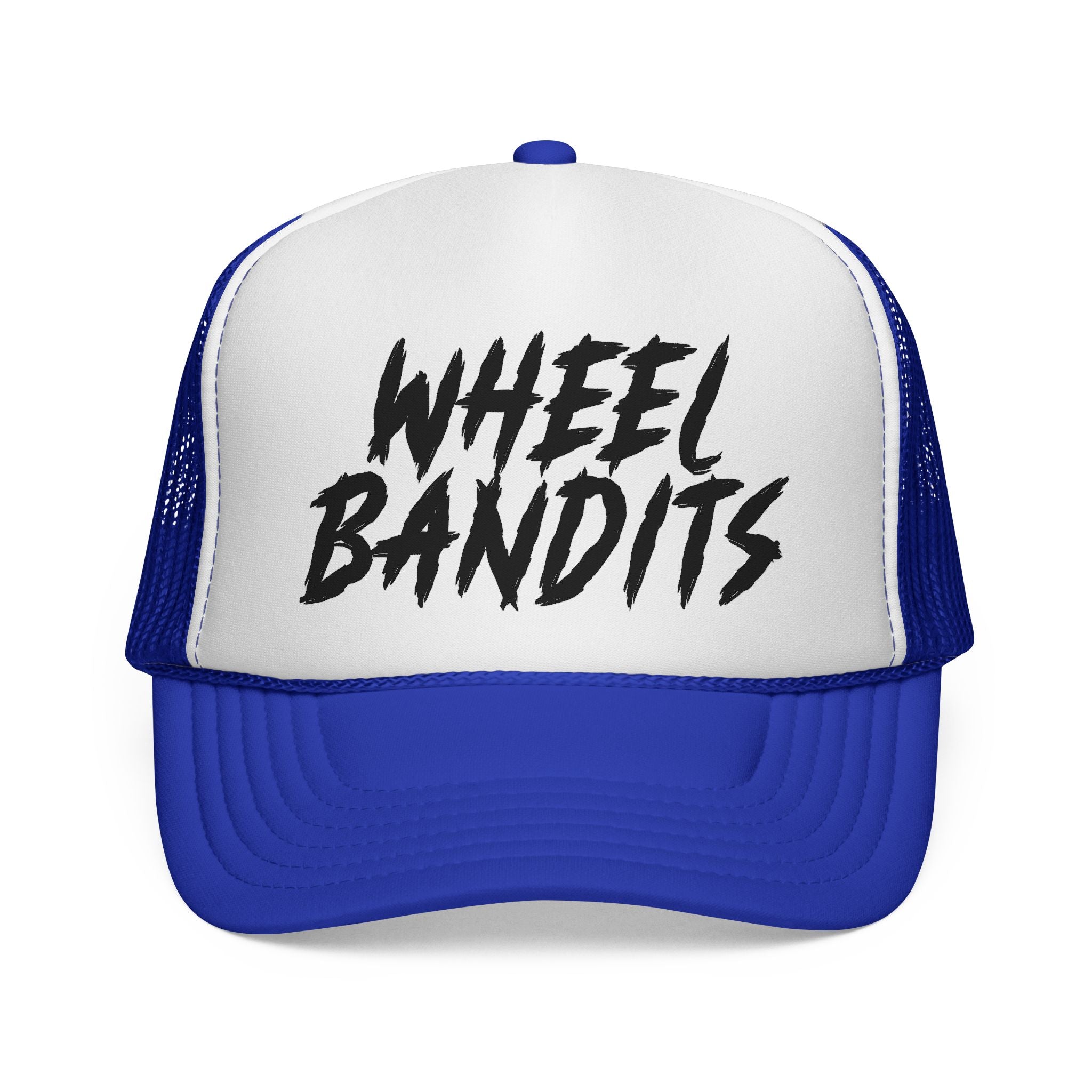 Wheel Bandits Trucker Cap — Retro Racing Mesh Hat