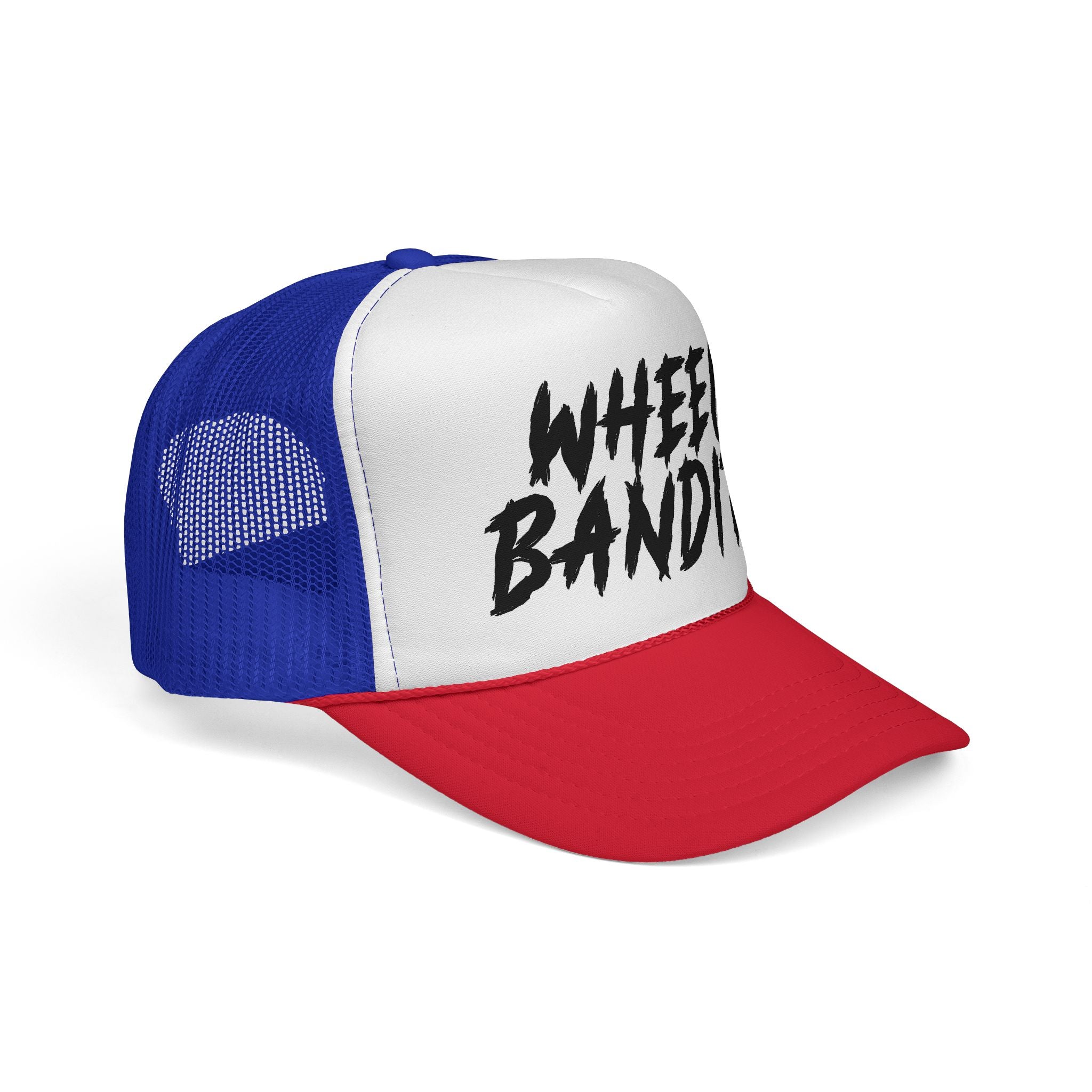 Wheel Bandits Trucker Cap — Retro Racing Mesh Hat