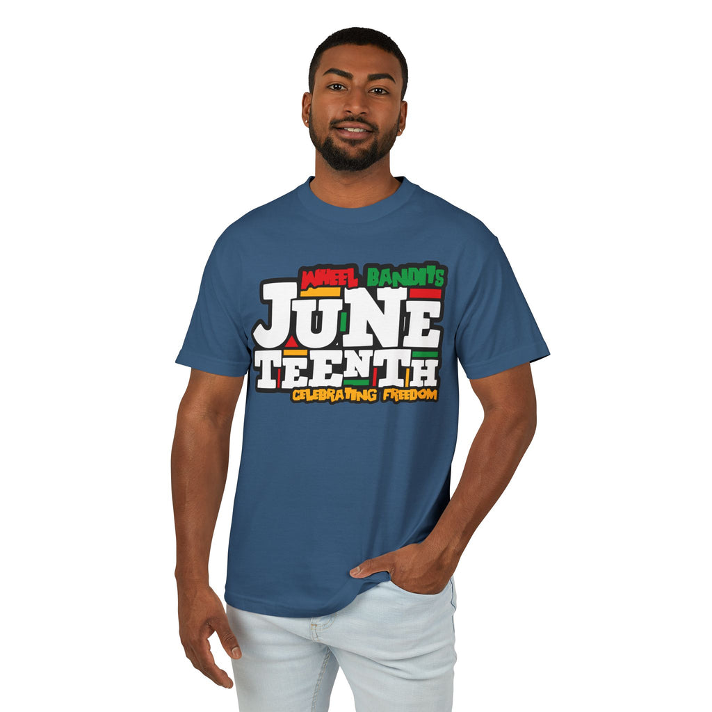 Juneteenth-Dyed Heavyweight Cotton Tee