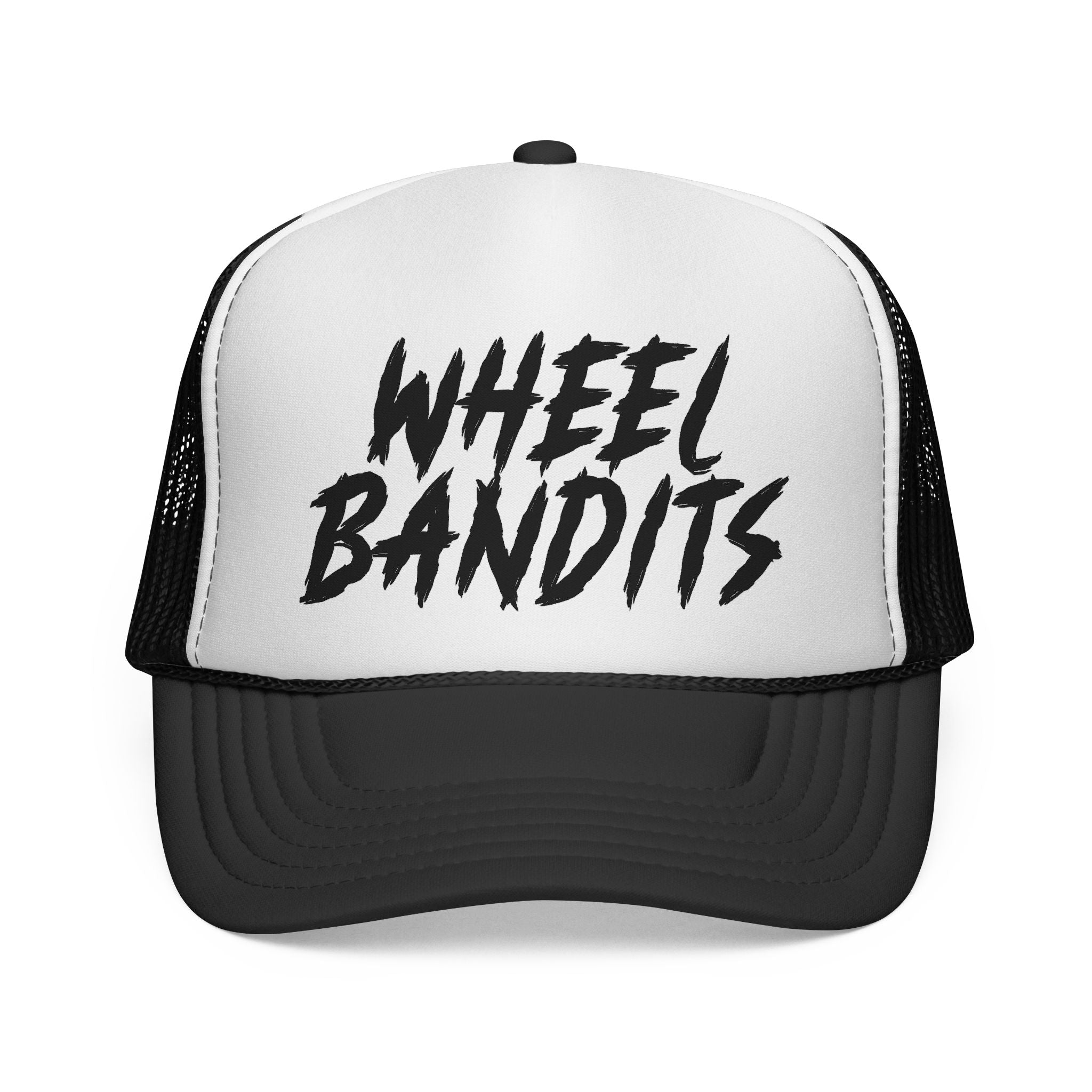 Wheel Bandits Trucker Cap — Retro Racing Mesh Hat