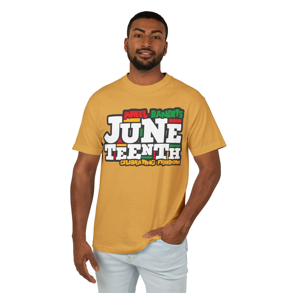 Juneteenth-Dyed Heavyweight Cotton Tee