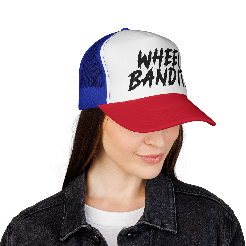 Wheel Bandits Trucker Cap — Retro Racing Mesh Hat
