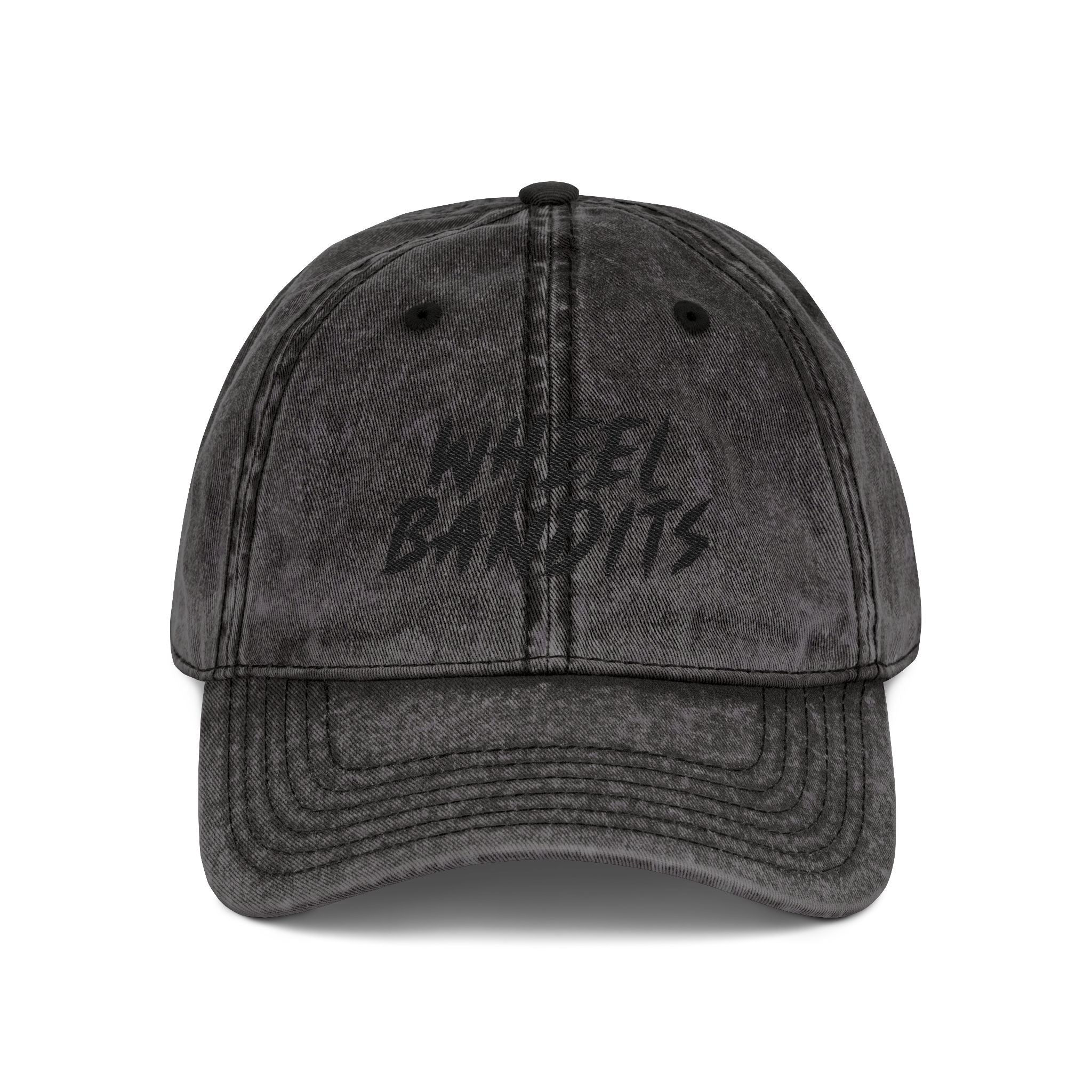 Wheel Bandits Vintage Embroidered Cap — Retro Distressed Baseball Hat