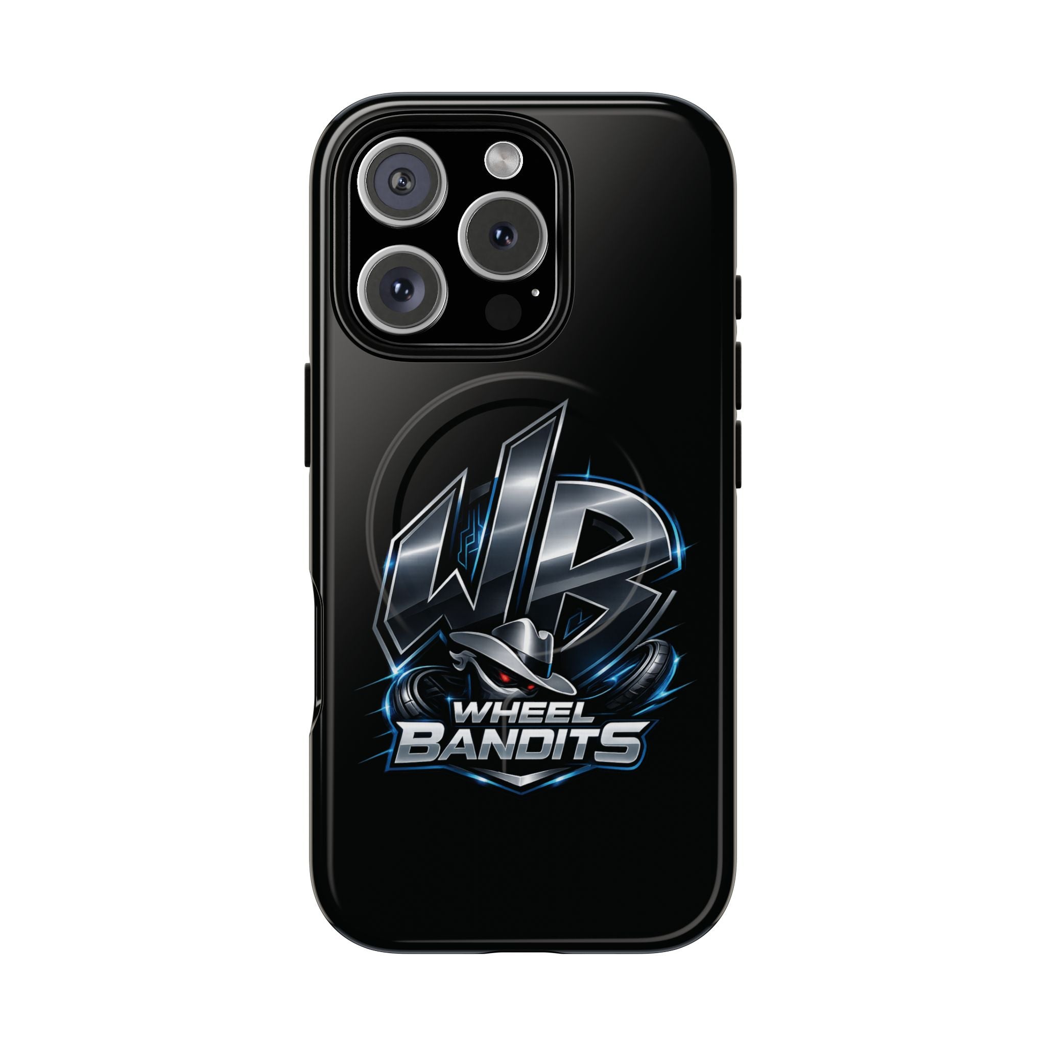 WB Tough Magnetic Phone Case — Wheel Bandits Metal Logo