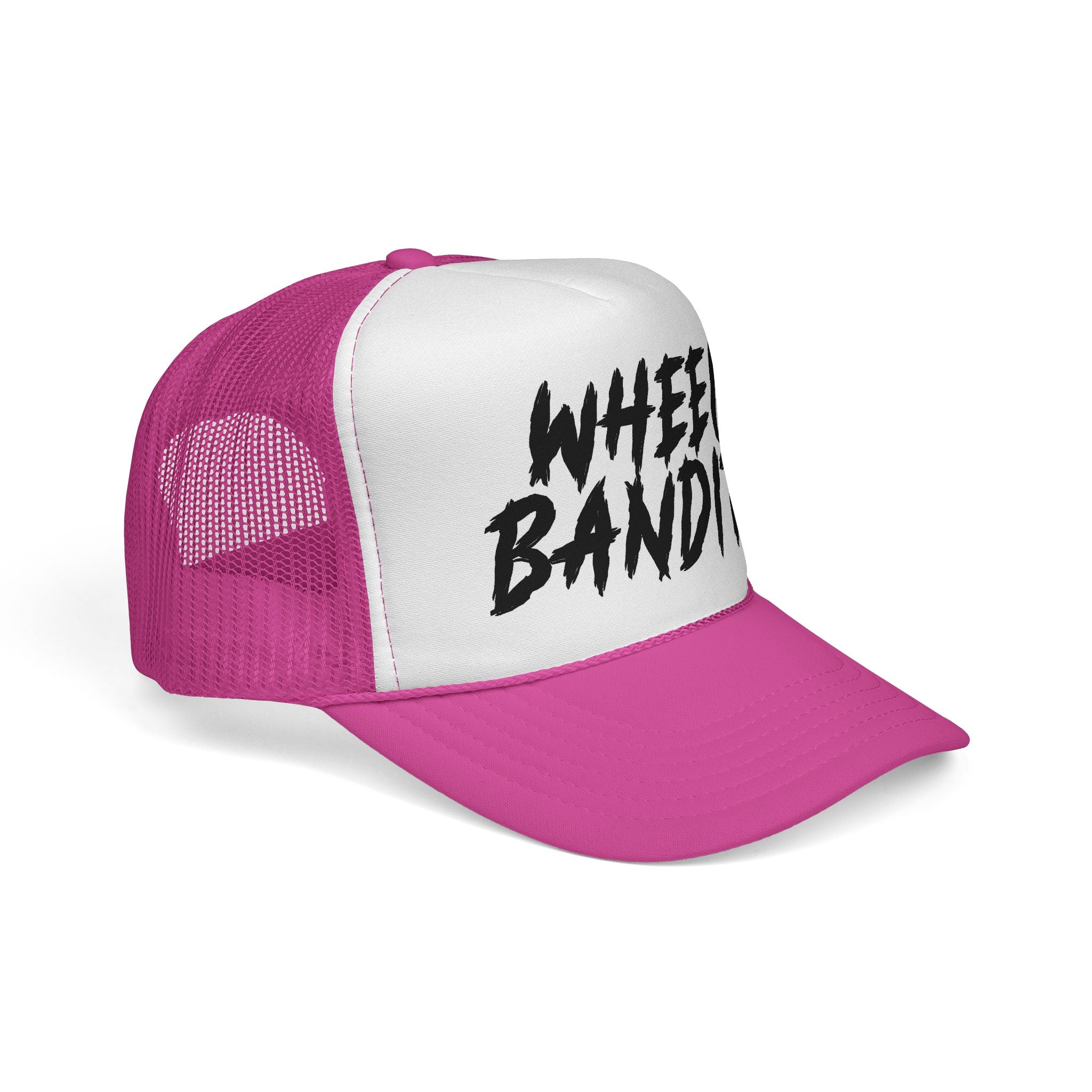 Wheel Bandits Trucker Cap — Retro Racing Mesh Hat