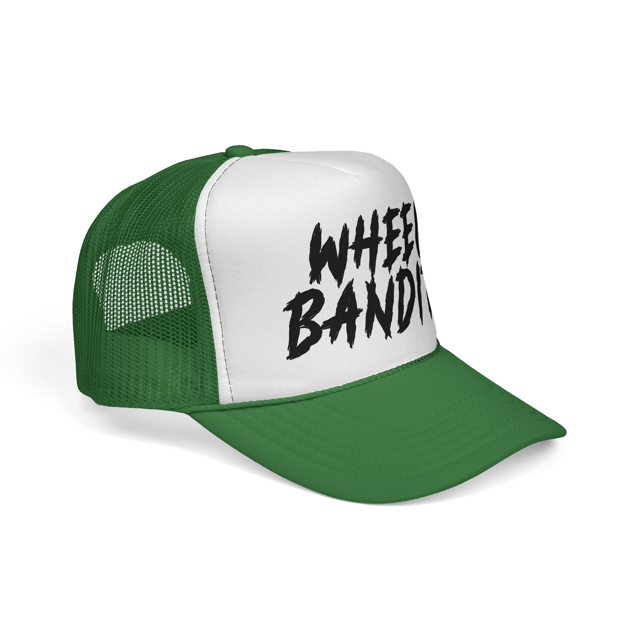Wheel Bandits Trucker Cap — Retro Racing Mesh Hat